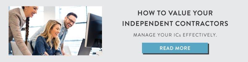 How to Value Your Independent Contractors