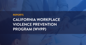 California Workplace Violence Prevention Program (WVPP)