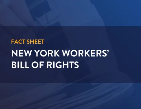 fact sheet new york workers' bill of rights