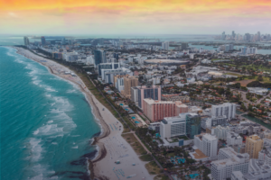 view of florida coastline