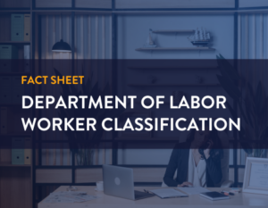 fact sheet department of labor worker classification