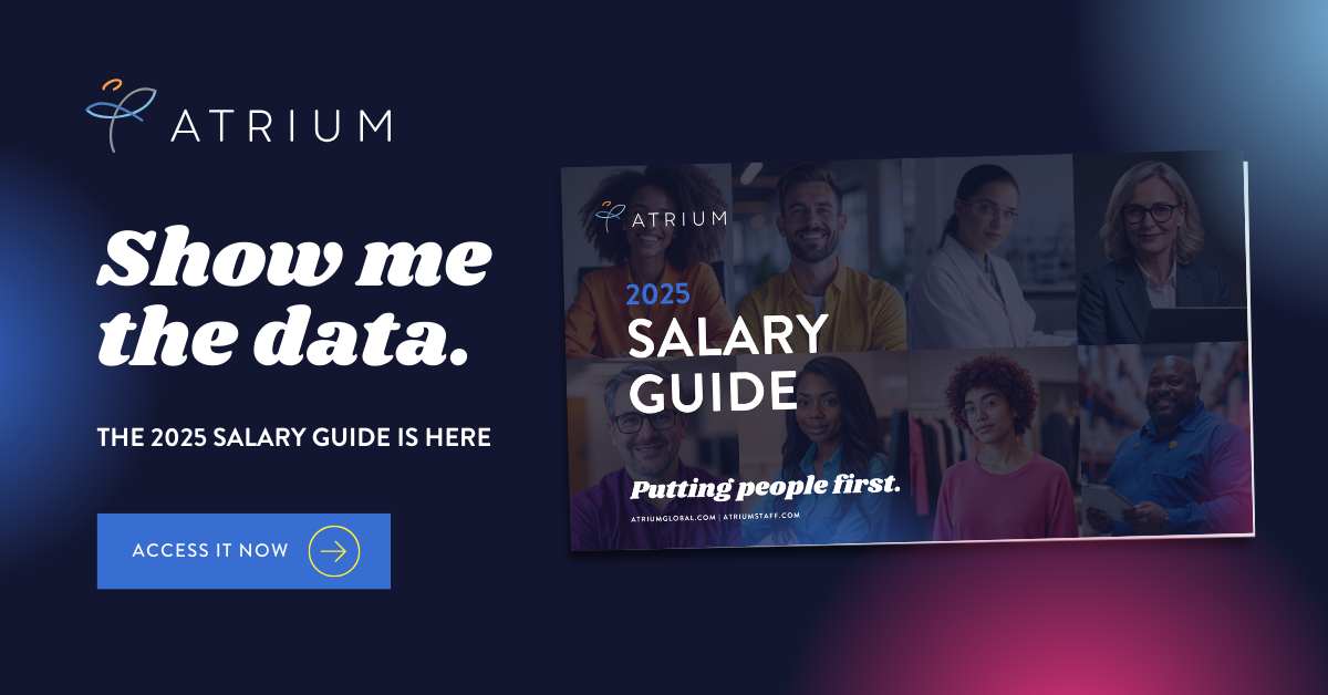 The 2025 Salary Guide Atrium Global