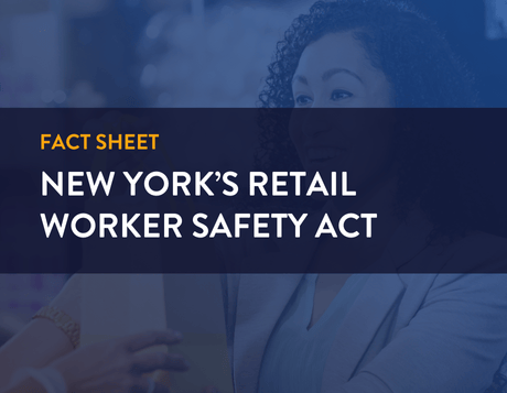 fact sheet. New York's Retail Worker Safety Act
