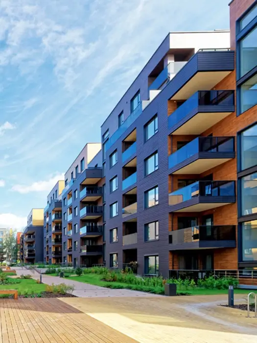 modern tall buildings